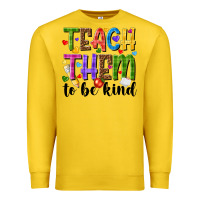 Lemon teach them to be kind Premium Sweatshirt - NancyCooperArtShop