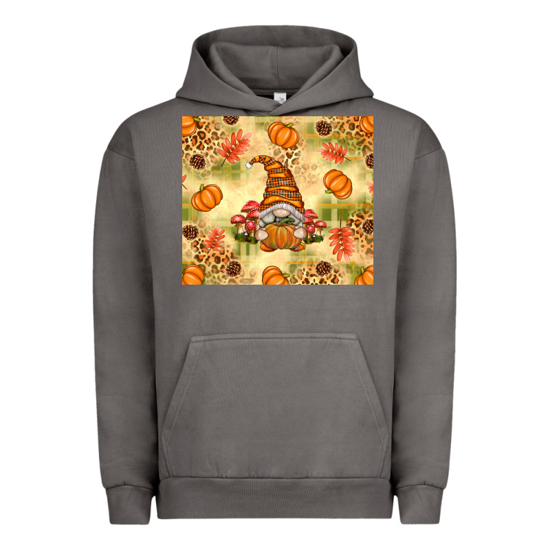 Fall Pumpkins And Gnome With Leopard Urban Hoodie by texasbilliewilder | Teevron