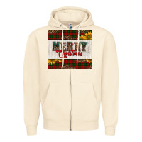 Sandshell merry Christmas sunflowers Zipper Hoodie - Jasminsmagicworld