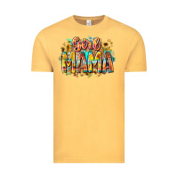Vintage Mustard girl mama Vintage Tee - RacoonDesign