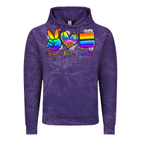 Cloud Purple peace love equality Vintage Hoodie - Zillion Design Studio