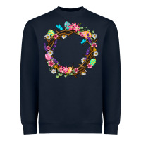Navy Crown of thorns Easter Day Heavyweight Sweatshirt - Neo Western