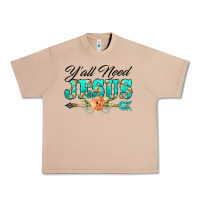 Burro y'all need jesus arrow lily flowers Urban Heavy Tee - BarkalooDesign