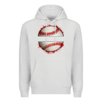 Dove Grey personalized baseball Premium Hoodie - Artiststas