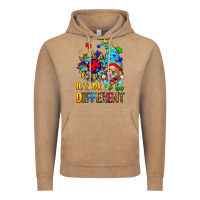 Vintage Coffee it's ok to be different autism gnome Vintage Hoodie - Zillion Design Studio
