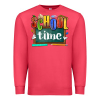 Cardinal school time Premium Sweatshirt - NancyCooperArtShop