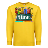 Lemon school time Premium Sweatshirt - NancyCooperArtShop