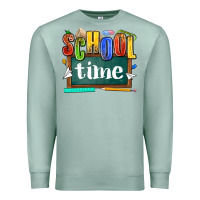 Seafoam school time Premium Sweatshirt - NancyCooperArtShop