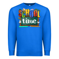 True Royal school time Premium Sweatshirt - NancyCooperArtShop