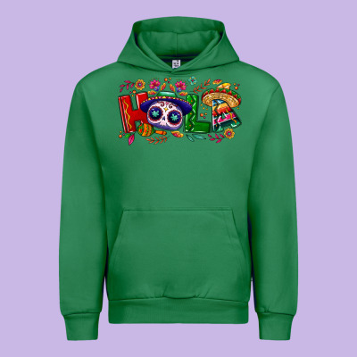 Hola Cinco De Mayo Urban Hoodie Designed By Nancycooperartshop