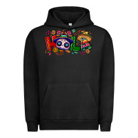 Pigment Black Hola Cinco De Mayo Urban Hoodie - NancyCooperArtShop