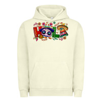 Pigment Pistachio Hola Cinco De Mayo Urban Hoodie - NancyCooperArtShop