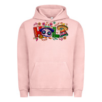 Pigment Salmon Hola Cinco De Mayo Urban Hoodie - NancyCooperArtShop