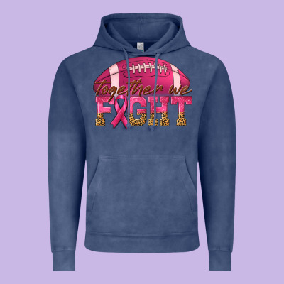 Together We Fight Vintage Hoodie Designed By Texasbilliewilder