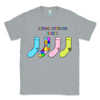 Heather Grey Titi Pretty Art Being Different Is Cool Classic Tee - CowhideDigitalArt