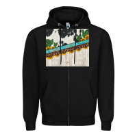 Black cowhide sunflowers cactus Zipper Hoodie - Jasminsmagicworld
