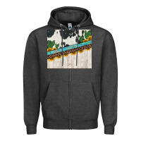 Charcoal Heather cowhide sunflowers cactus Zipper Hoodie - Jasminsmagicworld