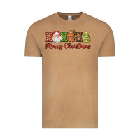 Vintage Camel hohoho merry christmas santa coffee cup tree cooki Vintage Tee - FaDigitalArtStudio