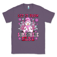 Lavender let it snow somewhere else Classic Tee - AdoDesignShop
