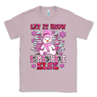 Lilac let it snow somewhere else Classic Tee - AdoDesignShop
