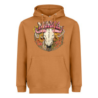 Meerkat bullskull mama Heavyweight Hoodie - NancyCooperArtShop