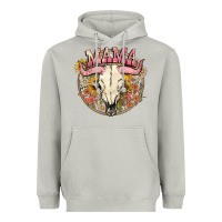 Moon Dust bullskull mama Heavyweight Hoodie - NancyCooperArtShop