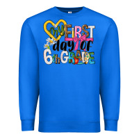 True Royal my first day of 6th grade Premium Sweatshirt - NancyCooperArtShop