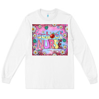 White school nurse tumbler Long Sleeve Tee - BundleAndBundleShop
