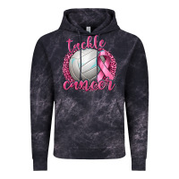 Cloud Black Tackle Cancer Volleyball Vintage Hoodie - texasbilliewilder