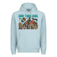Blue Mist and they call the thing rodeo Premium Hoodie - Artiststas