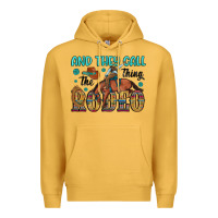 Mustard and they call the thing rodeo Premium Hoodie - Artiststas