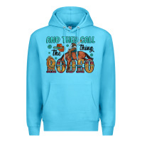 Ocean Blue and they call the thing rodeo Premium Hoodie - Artiststas