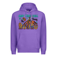 Purple and they call the thing rodeo Premium Hoodie - Artiststas