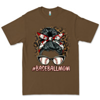 Cacao baseballmom messy bun Premium Tee - BarkalooDesign