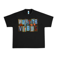 Black winter vibes Urban Heavy Tee - FaDigitalArtStudio