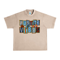 French Oak winter vibes Urban Heavy Tee - FaDigitalArtStudio