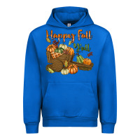 Cobalt Happy Fall Y'all Urban Hoodie - texasbilliewilder