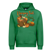 Emerald Happy Fall Y'all Urban Hoodie - texasbilliewilder