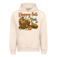 Sandshell Happy Fall Y'all Urban Hoodie - texasbilliewilder