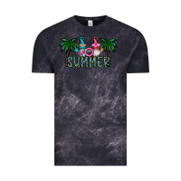 Cloud Black summer Vintage Tee - CowhideDigitalArt