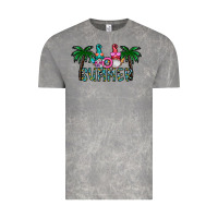 Cloud Rock summer Vintage Tee - CowhideDigitalArt