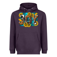 Plum choose joy Heavyweight Hoodie - NancyCooperArtShop