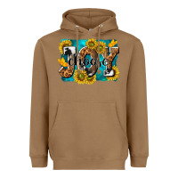 Toasted Coconut choose joy Heavyweight Hoodie - NancyCooperArtShop