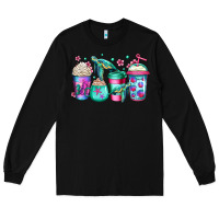 Black turtle coffee cups Long Sleeve Tee - Jasminsmagicworld