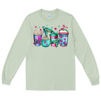 Matcha turtle coffee cups Long Sleeve Tee - Jasminsmagicworld