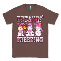 Chestnut freaking freezing with Snowmans Classic Tee - AdoDesignShop