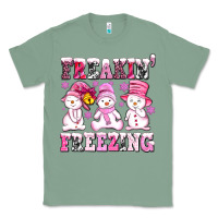 Sage freaking freezing with Snowmans Classic Tee - AdoDesignShop