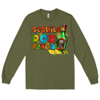 Army Green tequila porfavor Long Sleeve Tee - AdoDesignShop