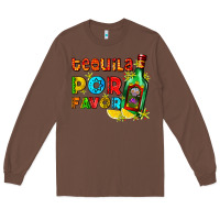 Chestnut tequila porfavor Long Sleeve Tee - AdoDesignShop
