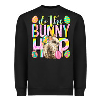 Black Do the bunny hop Easter Day Heavyweight Sweatshirt - Neo Western